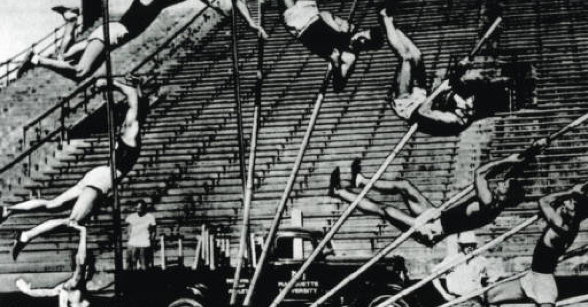 Vintage Wisconsin See Photogenic Pole Vaulting Wisconsin Public Radio